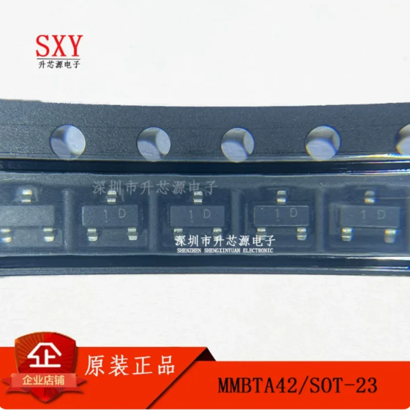 Original MMBTA42 MMBTA43/A44/A92 silk screen 1D/2D/3D SOT-23 surface mount transistor