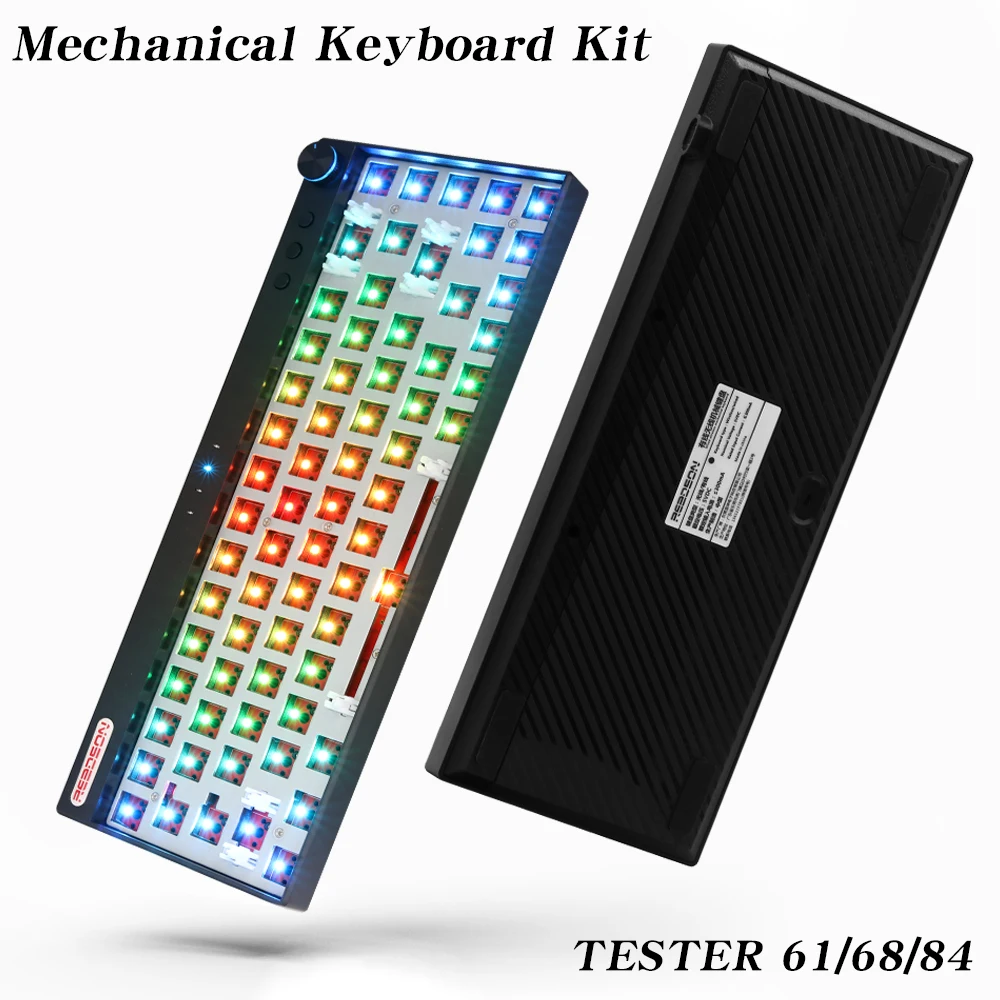 

61/68/84 Key DIY Hot Swap Customized Mechanical Keyboard Kit 2.4G Wireless Bluetooth 3Pin 5Pin for Cherry Outemu Many Switches