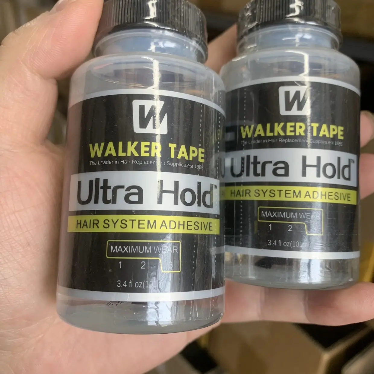 

1PCS 101ml Walker Tape Ultra Hold Hair System Adhesive 3.4fl.oz(101ml）waterproof lace wig glue for adhesives lace wig/toupee
