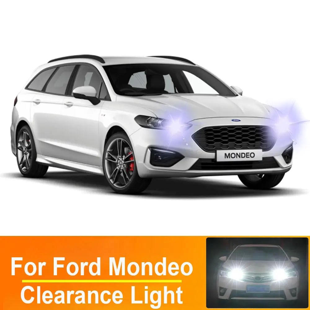 

2 шт. T10 W5W Автомобильные светодиодные лампы стояночного фонаря для Ford Mondeo MK 1 2 3 4 5 1993- 2015 2016 2017 2018 2019 2020-2024 габаритные огни