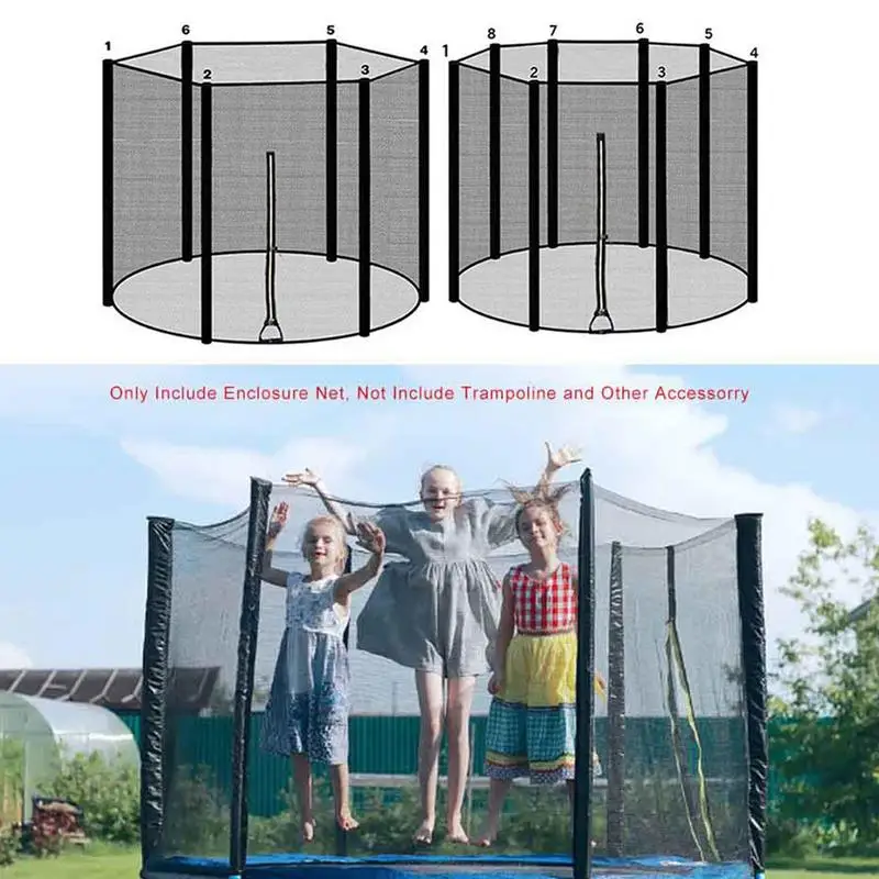 Trampoline  Protective Net For Kids Durable Jumping Pad Safety Net Protection Guard Outdoor Indoor Trampoline Supplies