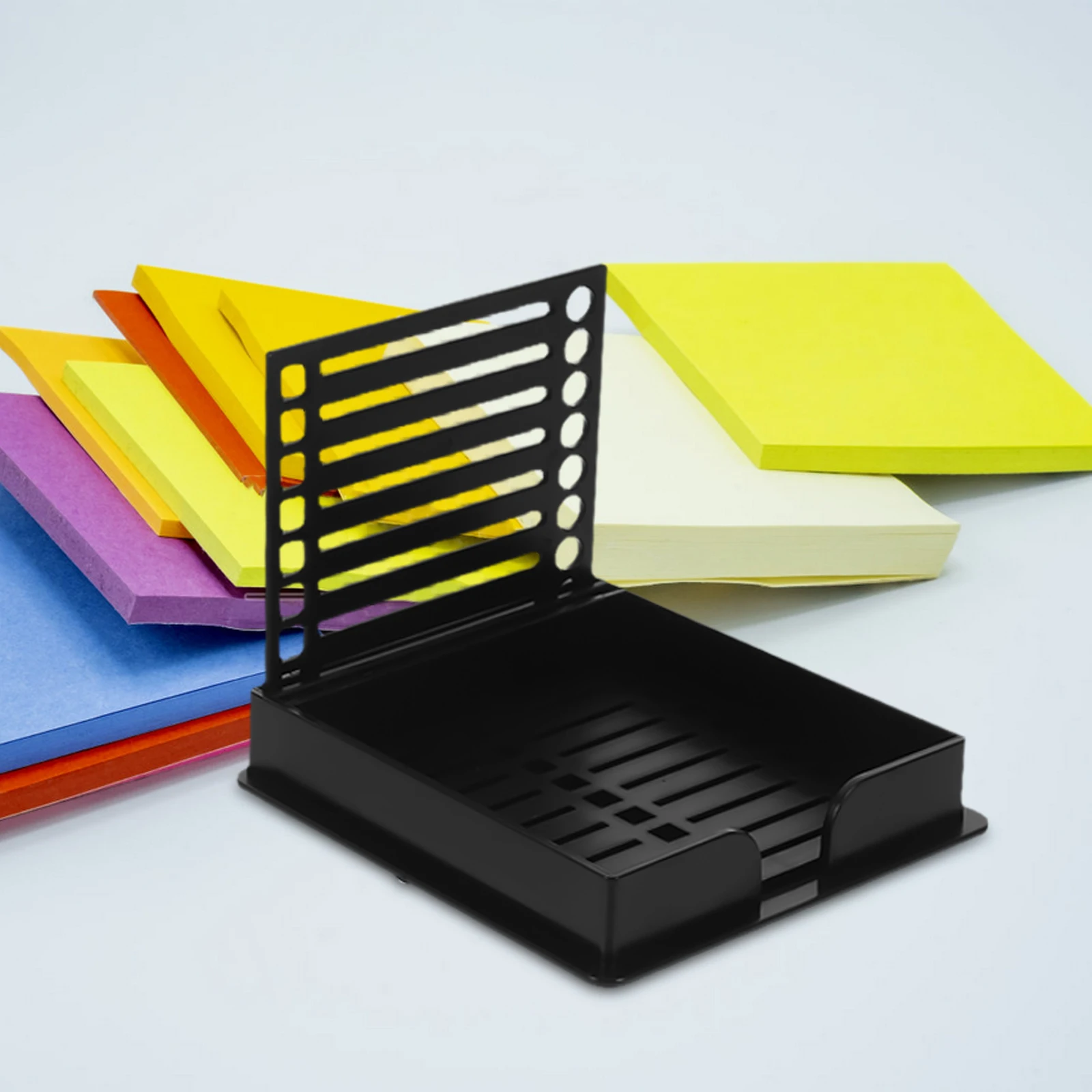 

2 Pcs Storage Box Creative Holder Filing Card Diaplay Desktop Notepad Holders