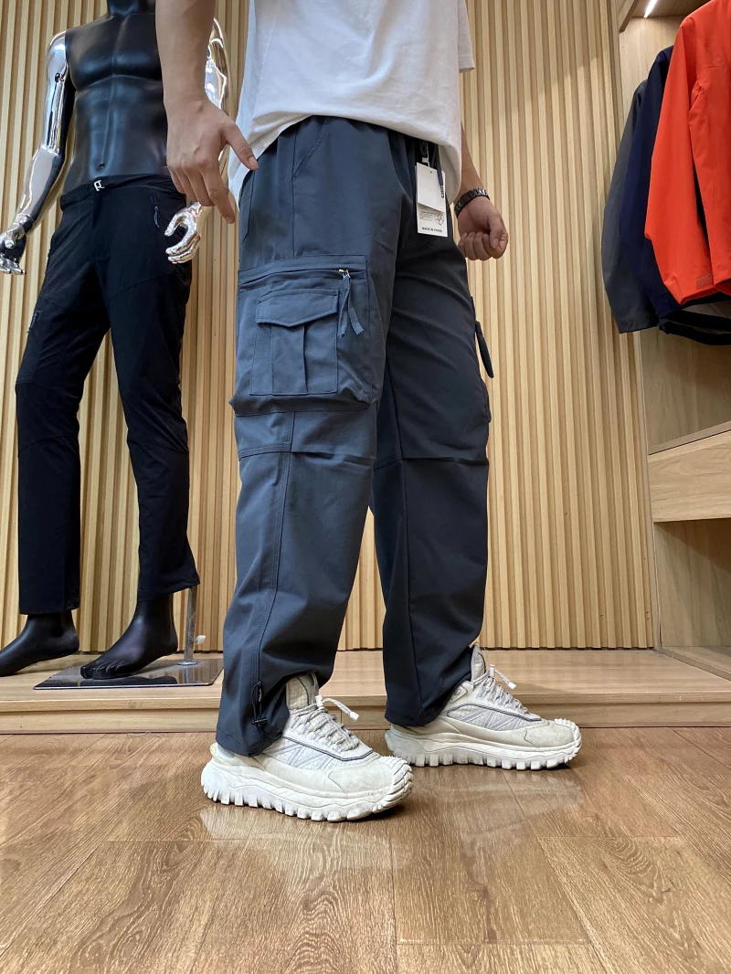 

Outdoor Work Trousers Men's Autumn Winter New Sle 20 kets Multi ket Pants Casual Loose Fit Straight Leg Polyester