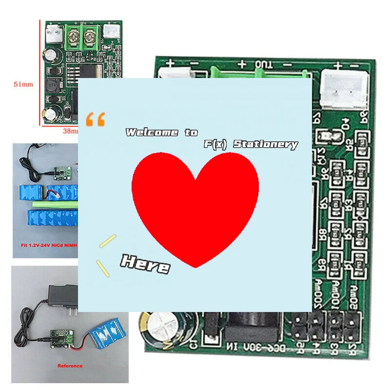 

1.2~24V 2.4 3.6 12V Ni-Cd Ni-MH NiCd Batteries Charger Module Charging Board-F(x)
