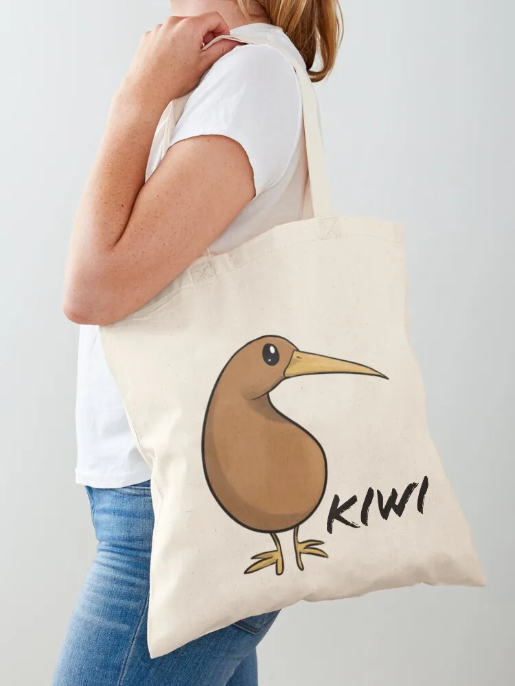 Kiwi - not a fruit Tote Bag tote bag custom Women bags reusable shopping bags canvas shopping bag