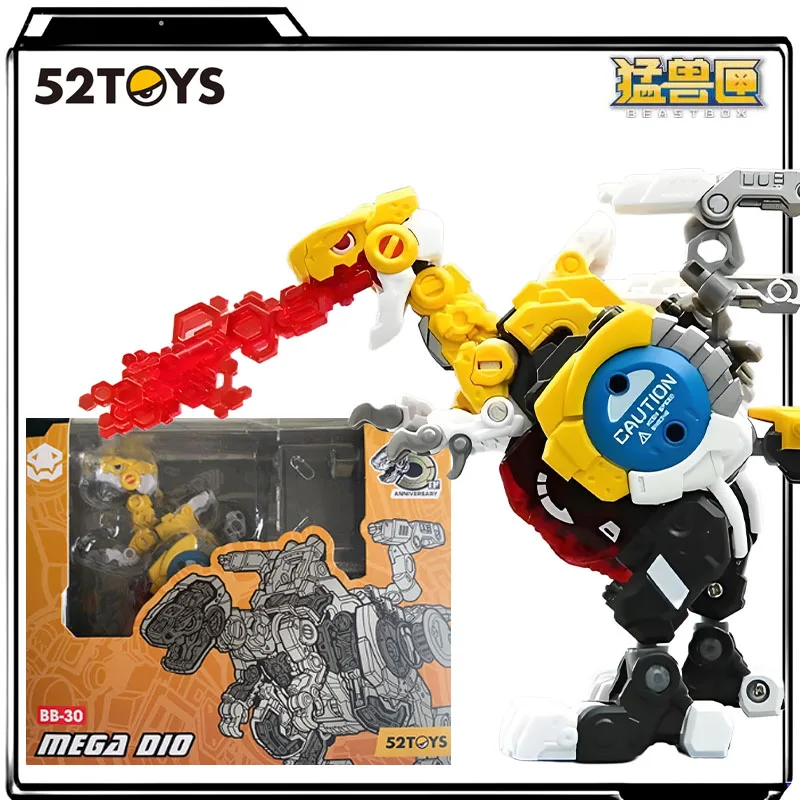 52 brinquedos originais bestabox BB-30 superpotência dio 110mm anime figuras de ação brinquedos para meninos presente natal modelo colecionável ornamento