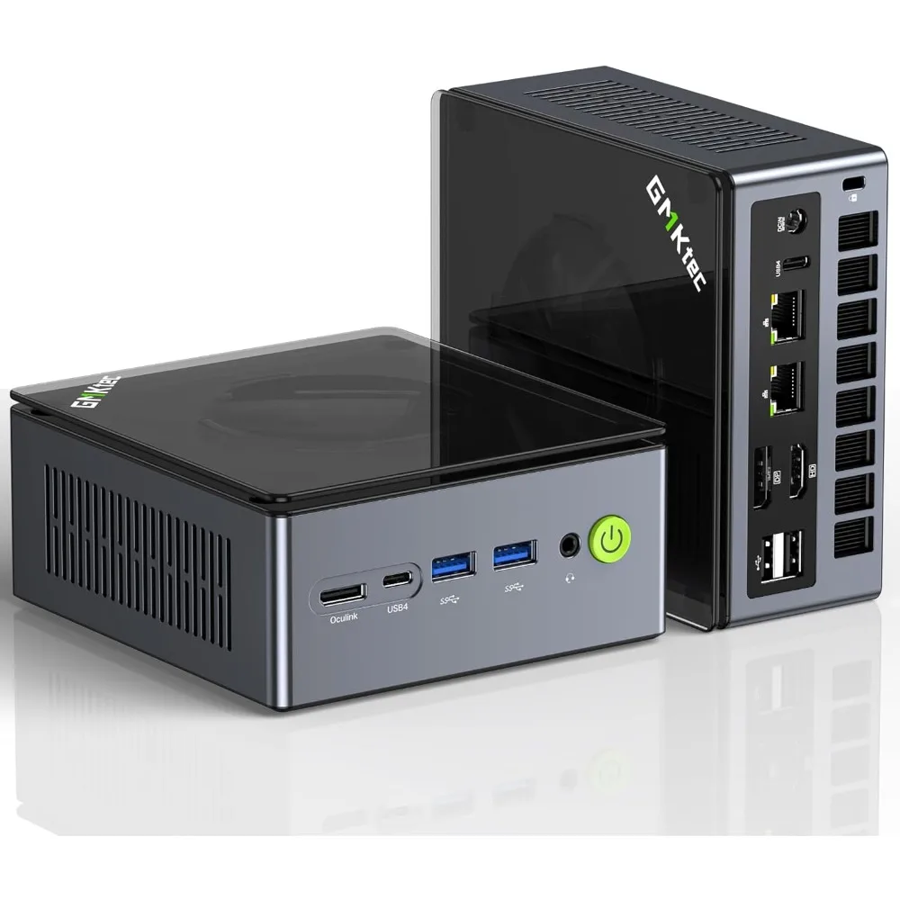 

Patio Benche Mini PC Gaming AMD Ryzen 7 PRO 6850H 8 Core 4.7GHz 32GB DDR5 512GB SSD Dual USB4 HDMI 2.1 2.5G LAN Desktop Computer