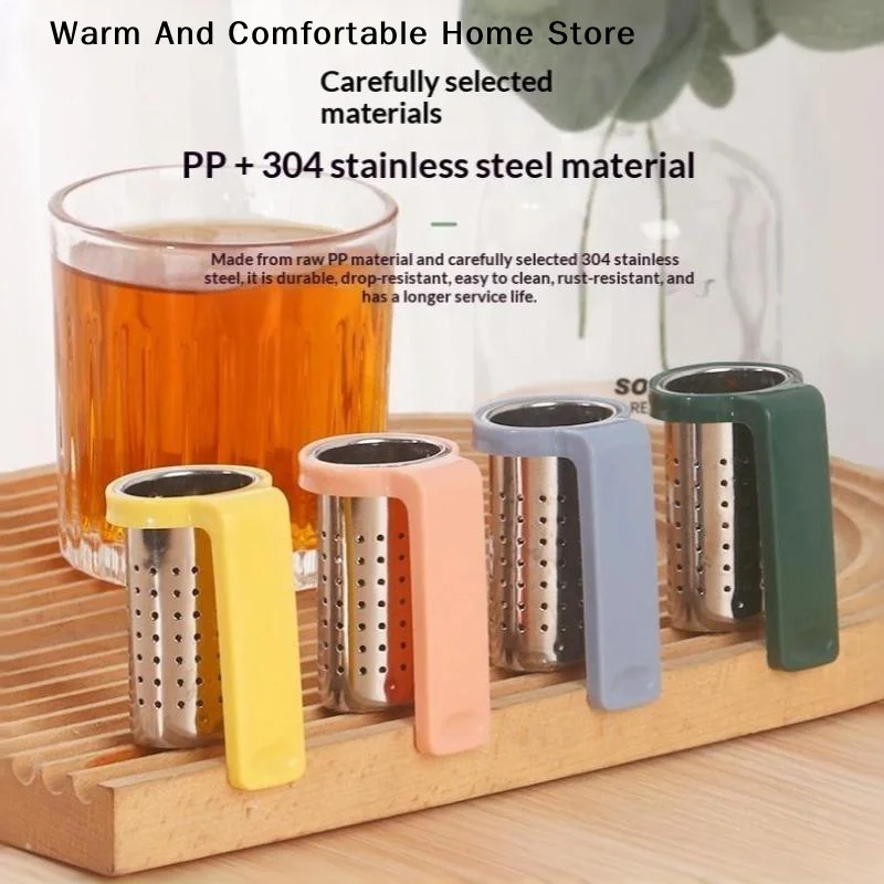 Tea Infusers Strainers Sieve Stainless Steel Infusers Teaware Tea Leaf Filter Diffuser Infusor For Daily Loose Leaf Tea Brewing