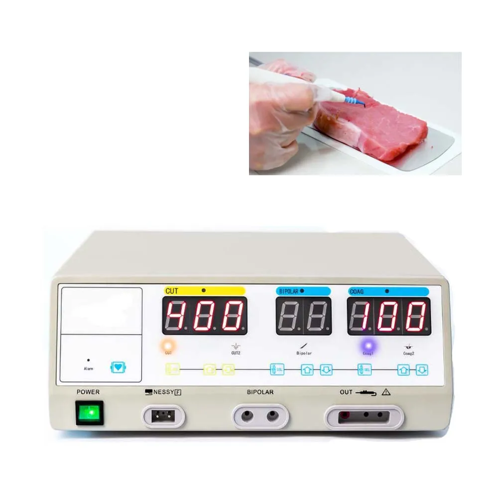 

400w Diathermy Surgical Instruments Electrocautery Bipolar Machine Diathermy Cautery Machine