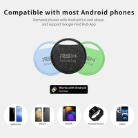 RSH Security Tracker Wallet Luggage Coffer Box Locator Anti Lose for Android Smart Tag Work With Google Find for Samsung OnePlus