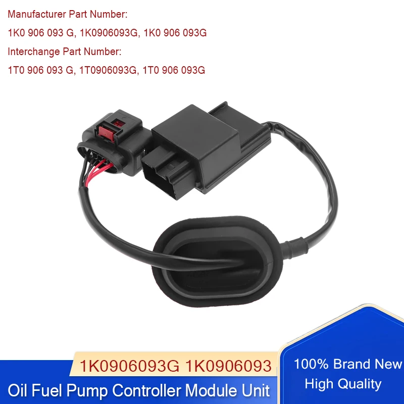 Oil Fuel Pump Controller Module Unit For VW Passat B6 B7 CC Jetta Golf Scirocco For VW Jetta Golf 1K0906093G 1K0906093