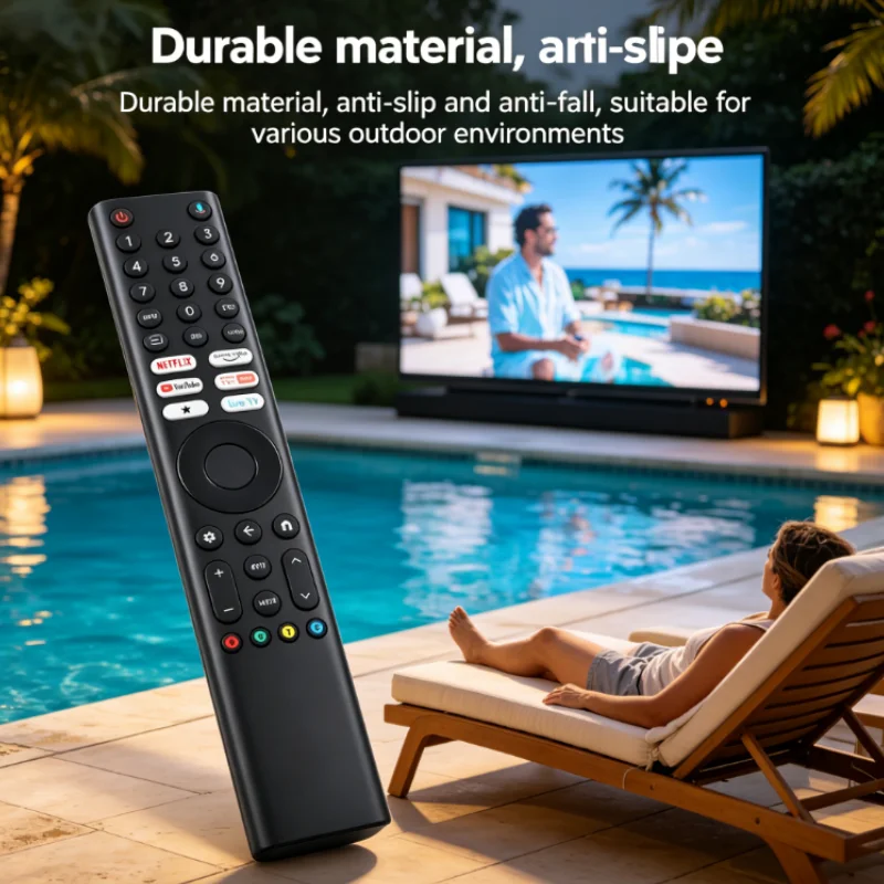 XMRM-P3 Bluetooth Voice Remote Control Enhanced Entertainment for Xiaomi TV with One-Click Streaming Shortcuts Spare Part