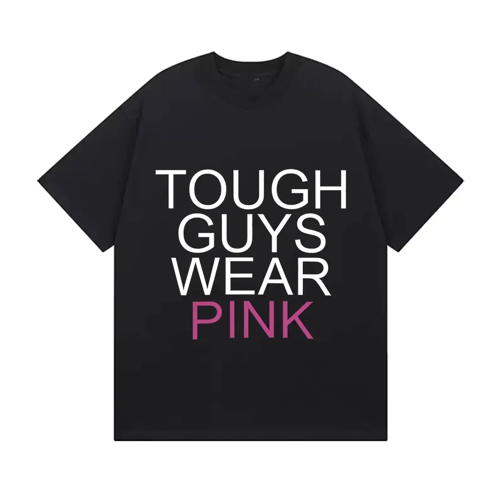 Camiseta con letras rosas para hombres y mujeres, camisetas de manga corta con estampado divertido de Blame John, camisetas informales de algodón a la moda