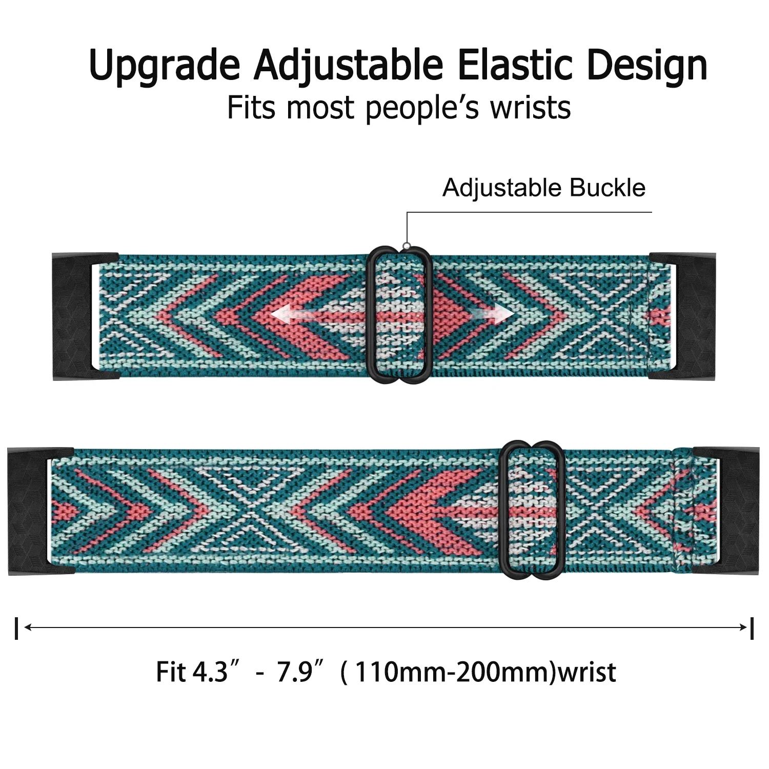 สายนาฬิกาข้อมือไนลอนยืดหยุ่นสำหรับ Fitbit Charge 4 3สายรัดข้อมือกีฬาผ้า Correa สำหรับ Fitbit Charge 3 4วงนาฬิกาทอ