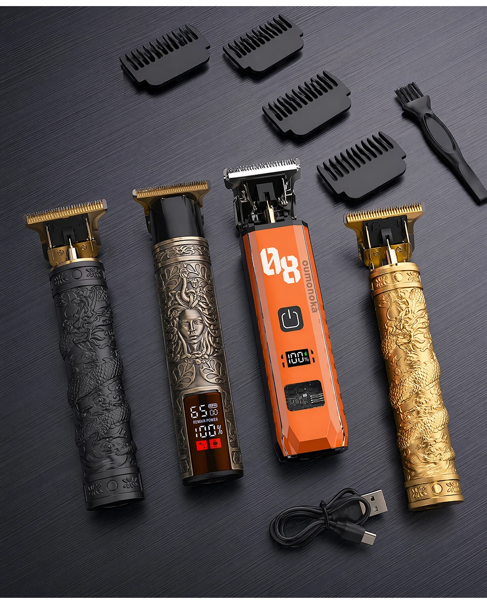 New In Hair Cutting Machine Clipper for Men Barber Shop Trimmer for Men Mower Men's Electric Shaver Haircut Beard Trimmer