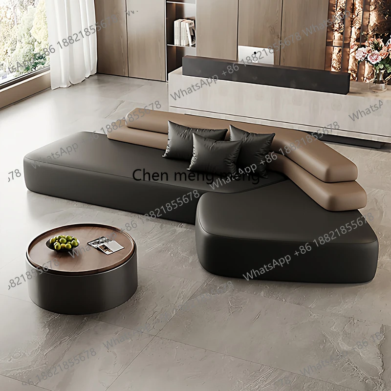 

Italian Luxury Corner Sofa Nordic Office Club Exhibition Hall Hotel Lobby Beauty Salon Reception Area Commercial Furniture