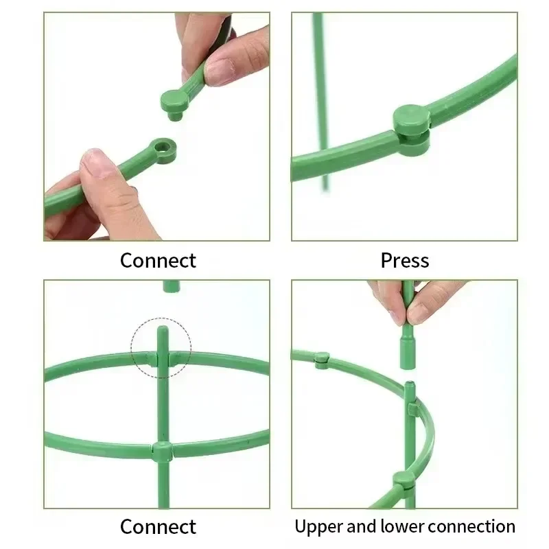 18 مجموعة حديقة النبات حصة دعم انفصال النبات دعم كومة زهرة النباتات تنمو تحديد قضيب الكرمة تسلق قوس بونساي حامل