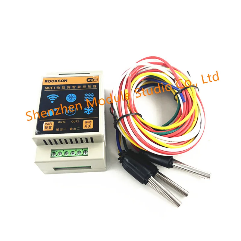 

WF96L WIFI Home Water Level Controller Intelligent Sensors Water-level Alarm Device Swimming Flows Detection System