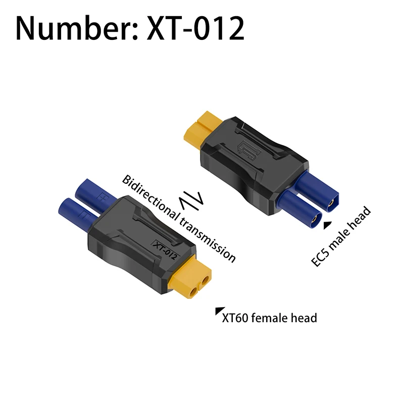 1PC XT60 Male Female To EC5 Female Plug Type-C DC Male Female No Wire Connector Plug 55*25 Adapter Charging Conversion Plug Part