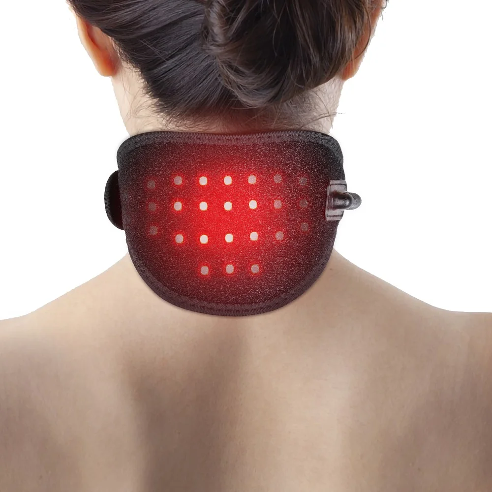 LED Red Infrared Light therapy Led Pain Relief Pad Heating Patches Wraps for Neck Wrist