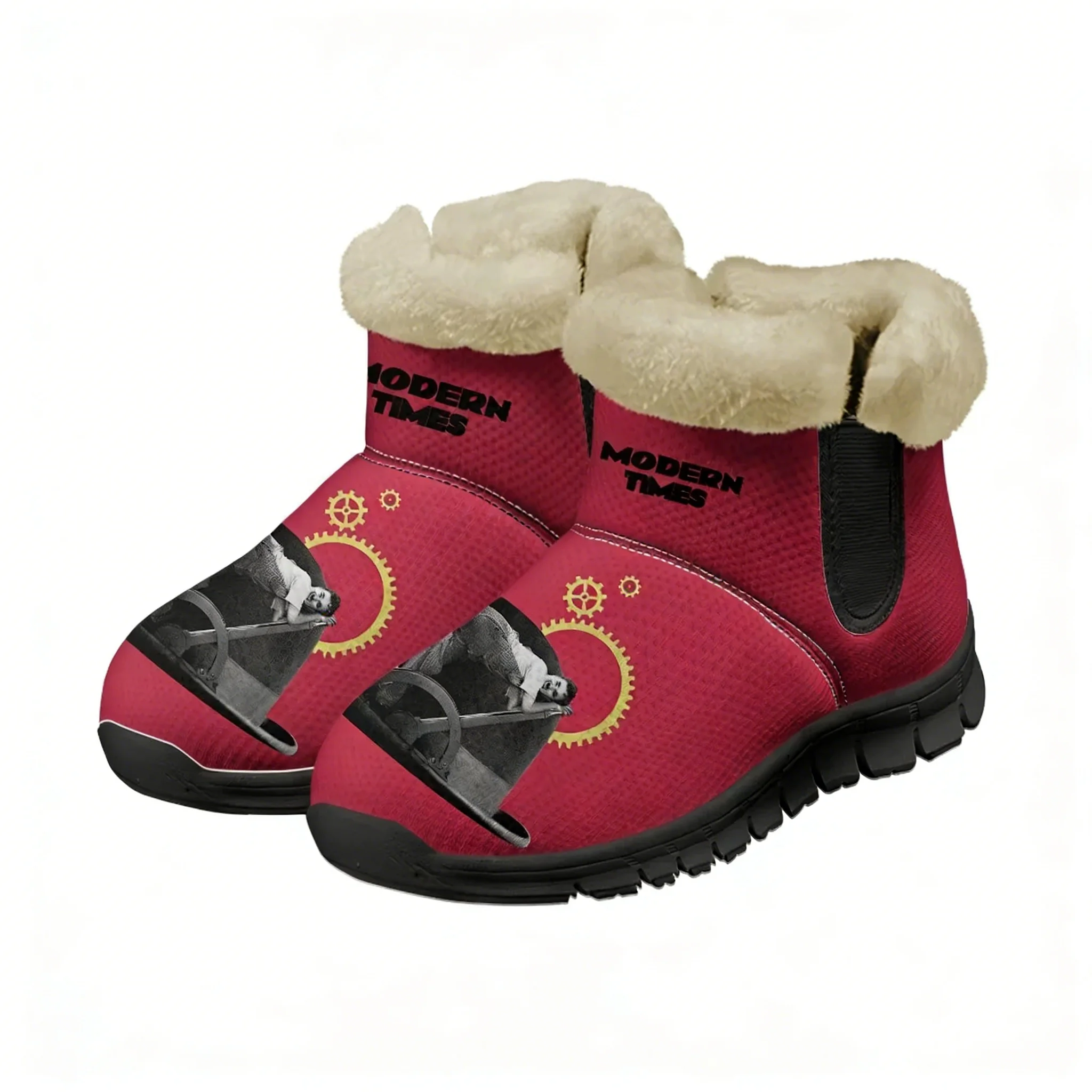 

Modern Times Snow Boot Mens Womens Teentager Warm Boot High Quality Personalized Casual Lightweight Sneakers Custom Made Shoes