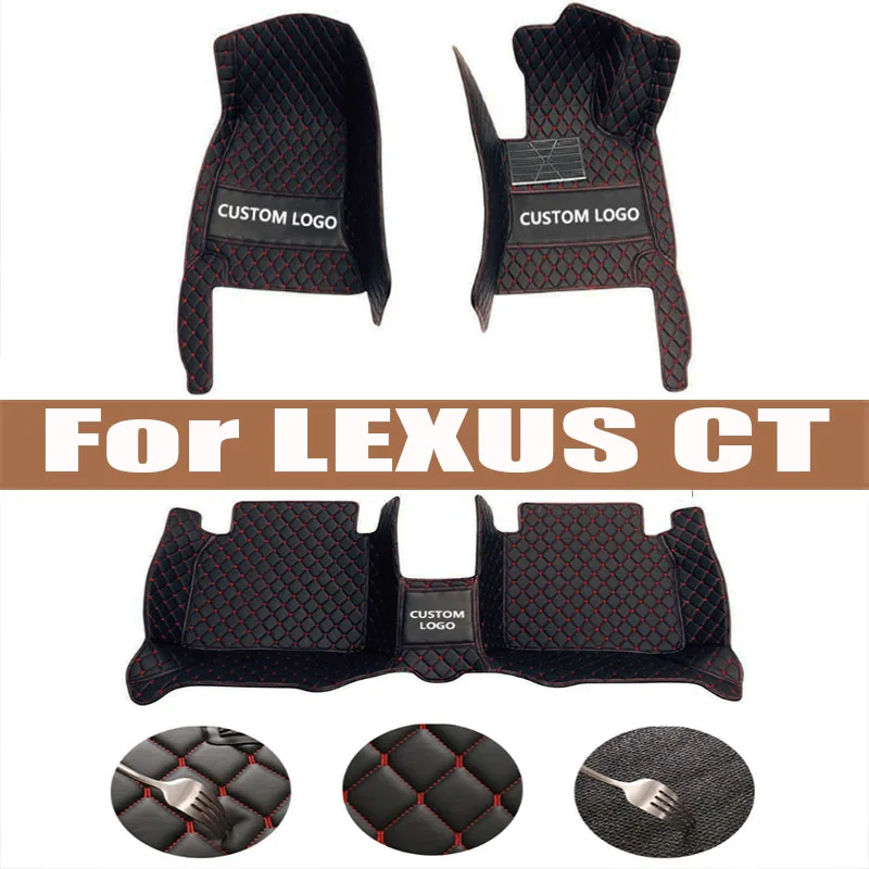 

Car floor mats for LEXUS CT series 200h CT200h 2011 2012 2013 2014 2015 2016 2017 Custom auto foot Pads automobile carpet cover