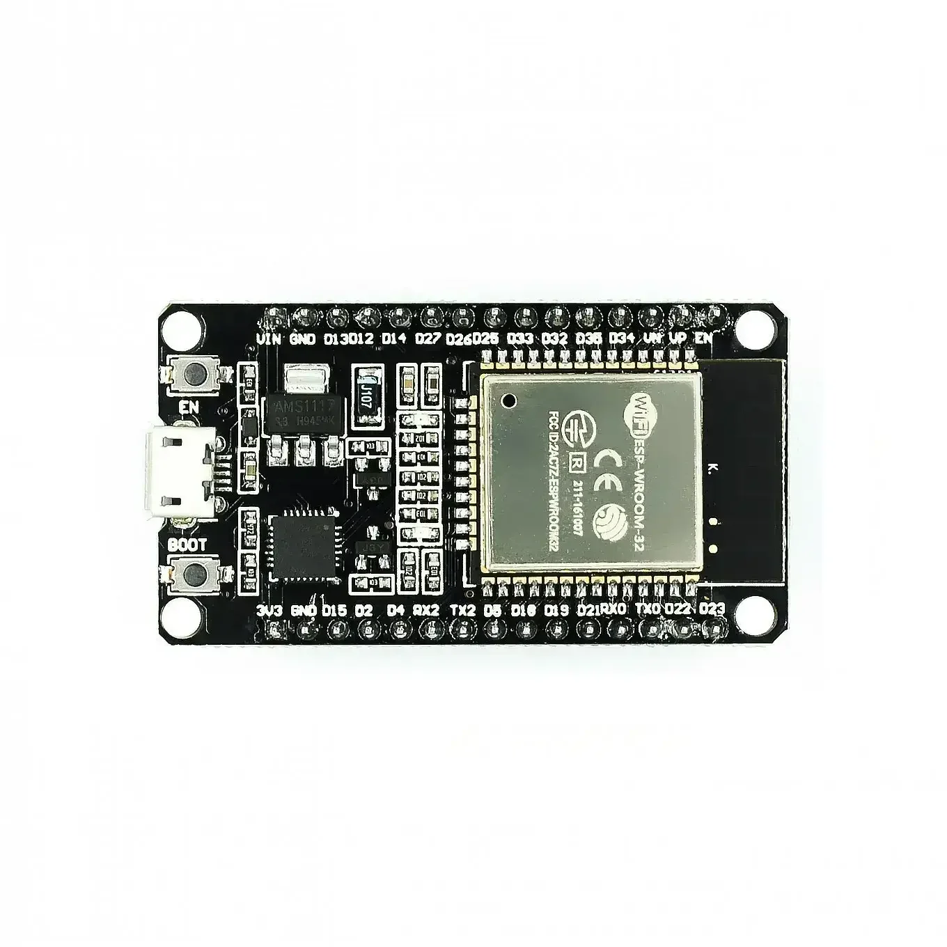 ESP32 Development Board TYPE-C MICRO USB CH340C WiFi+Bluetooth Ultra-Low Power Consumption Dual Core ESP32-DevKitC-32 ESP-WROOM
