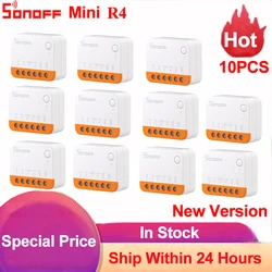 Sonoff-interruptor inteligente Mini R4 Extreme, dispositivo con Wifi, Control remoto bidireccional, modo de relé, Modlue para casa inteligente a través de la aplicación eWelink, Alexa y Google