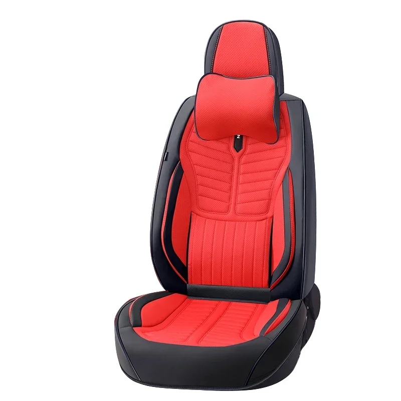 

PU Leather 5d Universal with Car Seat Cushion 15pcs Full Set Luxury Auto Customized Item Style Car Seat Covers