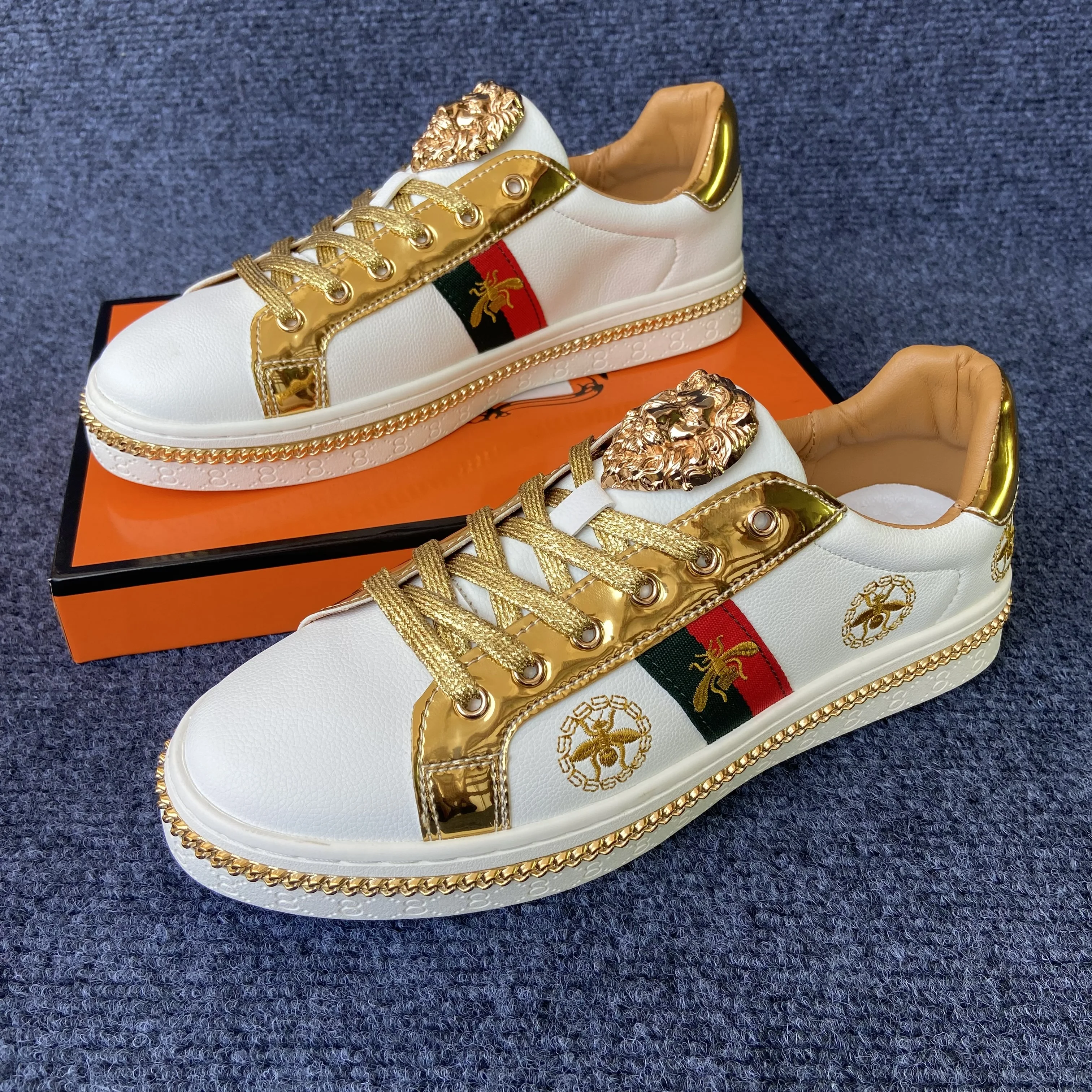 

original shoes brand premium shoes for man high quality casual shoes for man casual sneakers for man trainers luxury black white