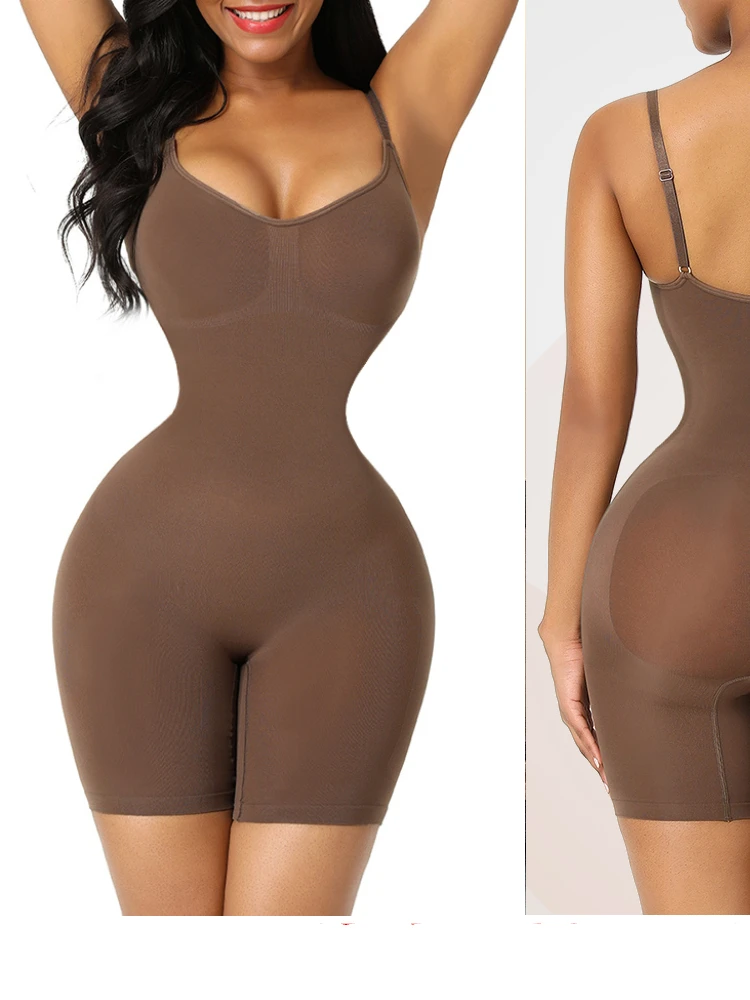 Women\'s Seamless Body Shaping Bodysuit Slimming Corset Modeling Reducing and Shaping Girdles Body Bustiers Postpartum Shapewear