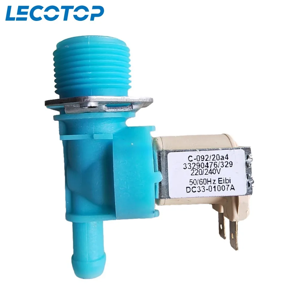 Nova válvula solenóide de entrada de água elétrica DC33-01007A C-092/20A4 220/240V para máquina de lavar Samsung peças de reposição