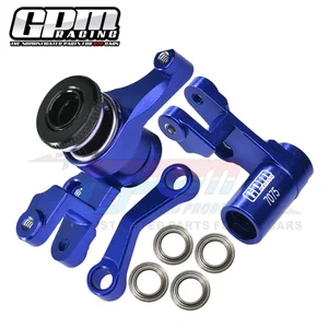 Ensemble de direction GPM Metal Steering Bellcranks 6845X pour Traxxas 1/10 Rustler Hoss Stampede Slash 4X4 VXL RC Car Upgrade Pièces 12 meilleures pièces de ventes pour le GPM - No 10