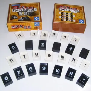 Partyspiele für 2-4 Spieler, Vinci Code, Puzzle, Brettspiele, Argumentation, Geschenk, Kinderspielzeug, Erwachsene mit Freunden der Familie 10 Hauptverkaufsgeheimnis -Code -Spiel - №5