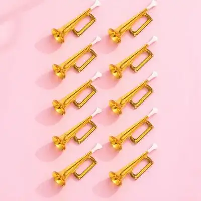 

10Pcs Loud Cheer Trumpet Premium ABS Material Ideal for Fan Support Idol Concerts School Ceremony Festivals Stage Performance