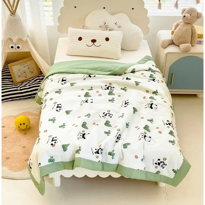 New Class A Modal Ice Silk Printing Children's Summer Quilting Cold and Comfortable Cartoon Summer Quilt