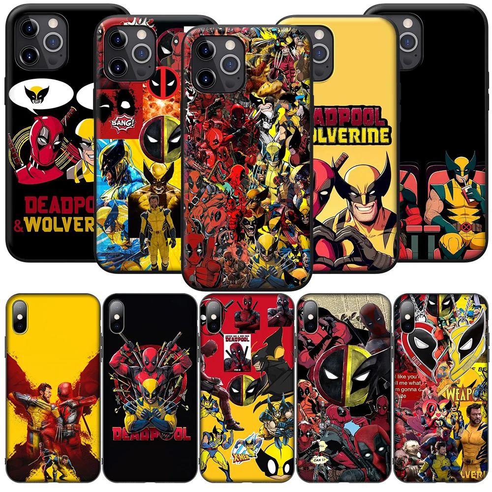 SK169 Wolverine Deadpool Phone Soft Case for Huawei Nova 5T 4E 3i 3 2 2i Y6 Y6P Y7 Y9 Honor 20 20s 9X 7C Prime Lite 2019