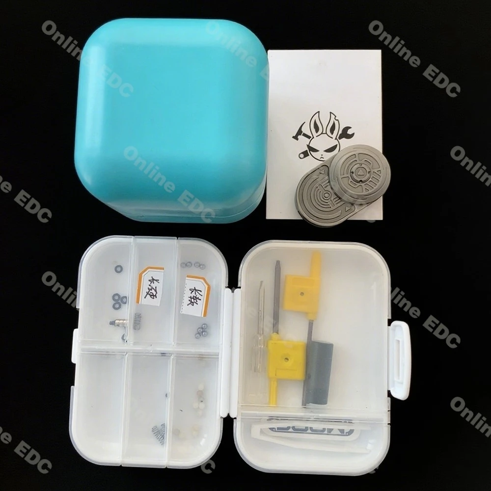 تستخدم EDC Toys MOT مزيج الفولاذ المقاوم للصدأ تململ المنزلق السقاطة تململ سبينر ألعاب متململة للبالغين