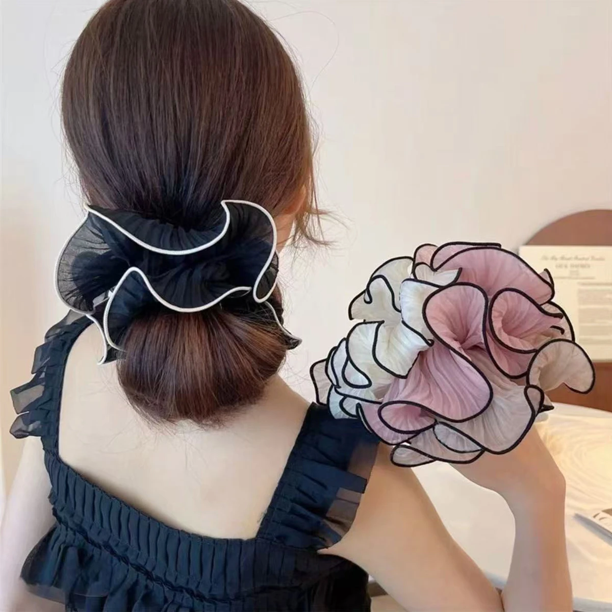 1Pc Pleated Large I… - image