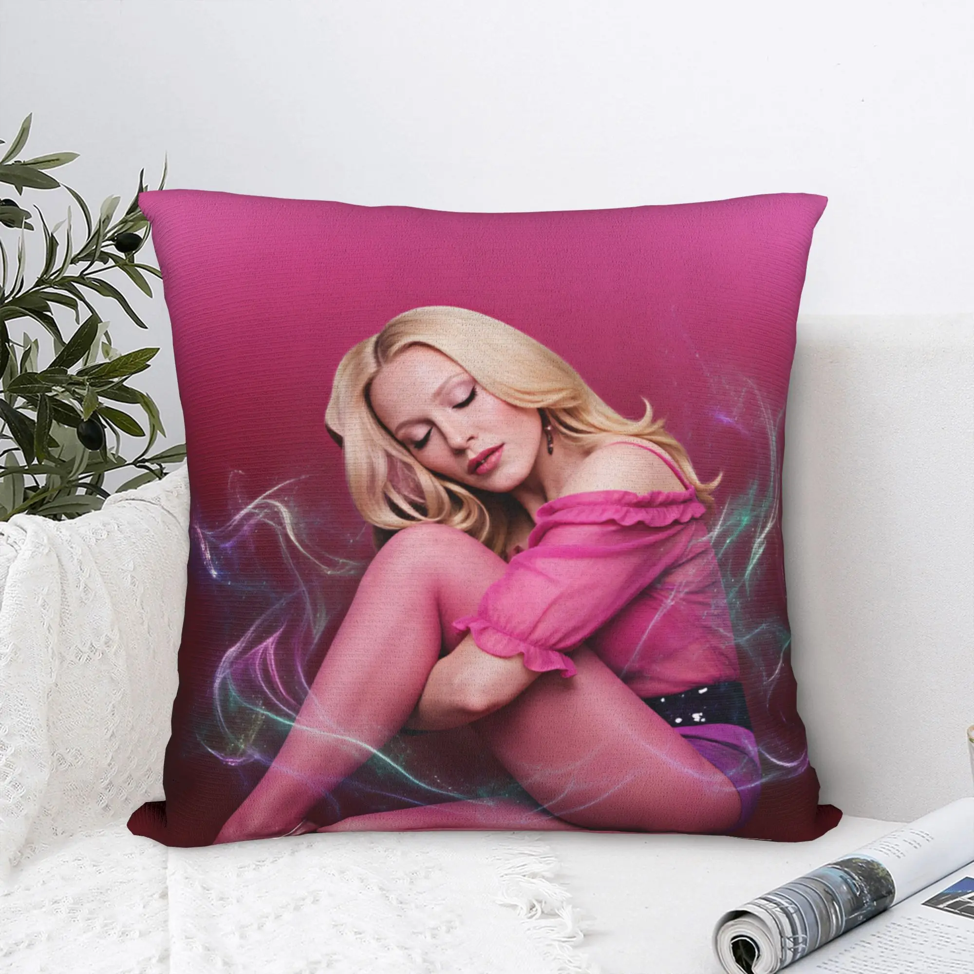 M-Madonnas Confessions II Album Pillow Cover  Print Cushion Cover Funny Pillow Case For Living Room Bed Chair