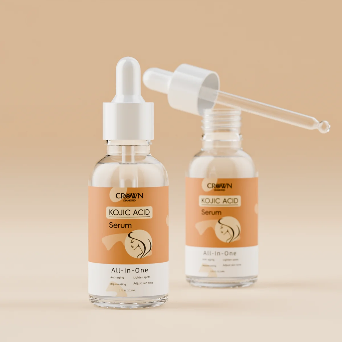 

Kojic Acid Serum Deep Moisturizing Brightening Facial Serum For Skin Care Deep Hydration Soothing Fast-Absorbing Facial Serum