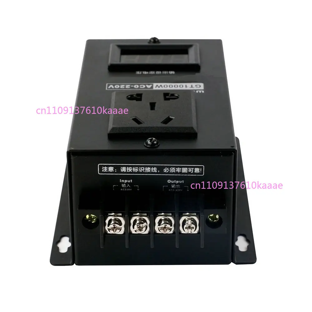 10000W High Power Silicon Electronics Voltage Regulator Machinery Electric Variable Speed Controller 0V-220V