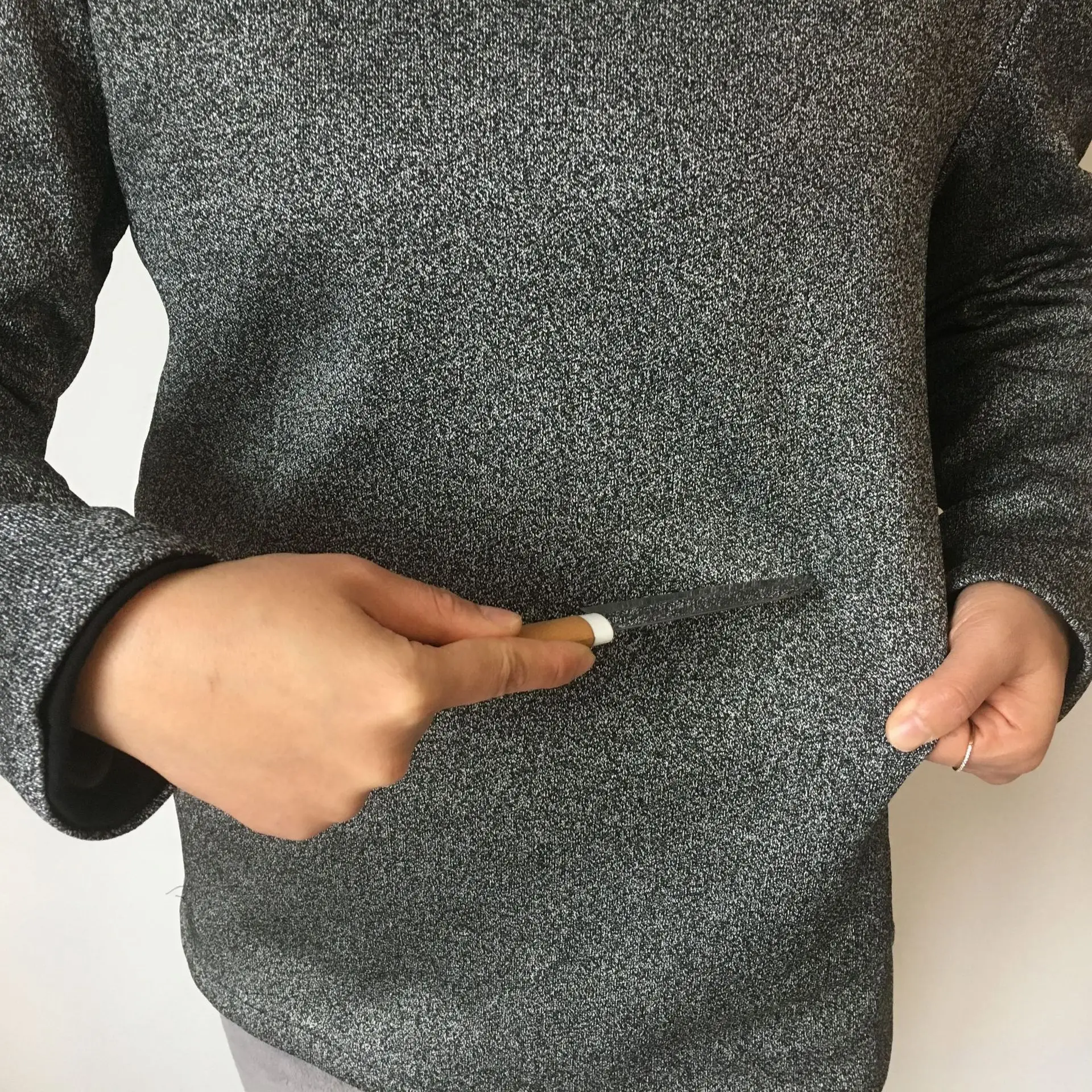 Cut-proof and Stab-proof  Field Self-defense Clothing Lightweight and Soft Concealed T-shirt Tactical Self-defense Clothing