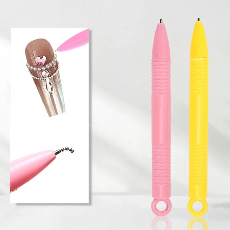 Tiny Iron Beads Magnet Pen Taking Steel Ball Tool Style Cat's Eye Gel Polish Magnetic Manicure Tool Pen Nails