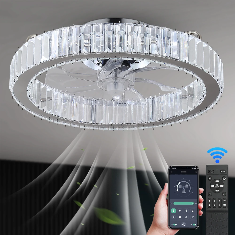 VETRULUS โคมไฟพัดลมเพดาน LED พ - Decor Lighting Fans บทวิจารณ์และราคา
