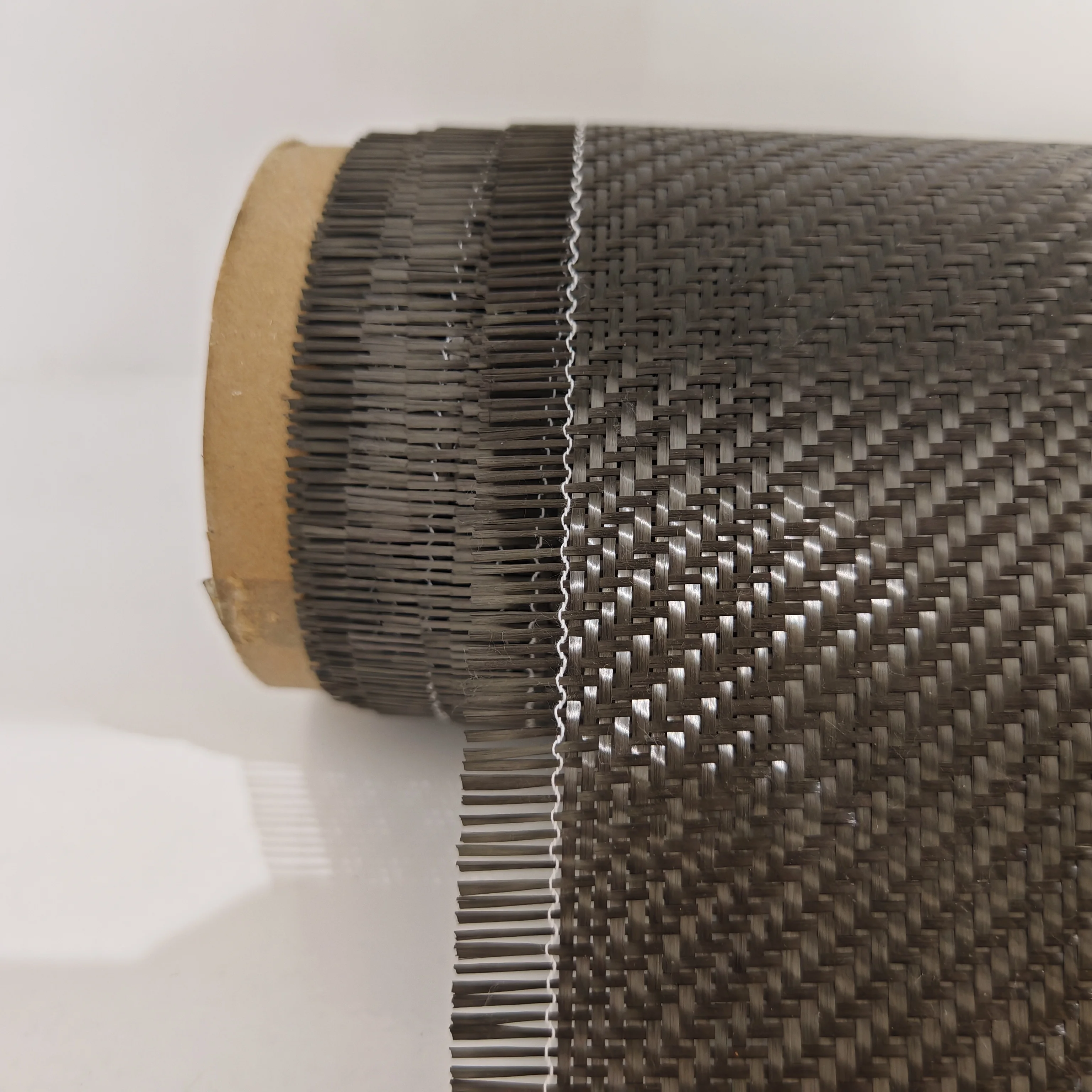 Tela de Fibra de Carbono Tejida de Alta Relación Calidad-Precio, Directo de Fábrica, Tela Ligera y Duradera para Automóviles, Producto Industrial por Lotes
