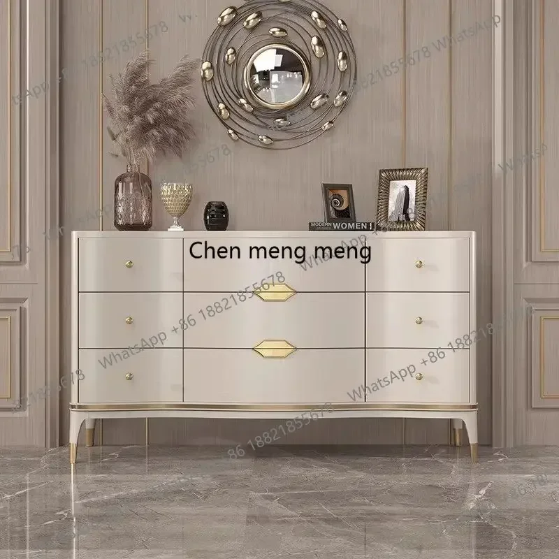 Asmt49Light luxury and simple, drawer locker, living room home storage decoration, TV cabinet