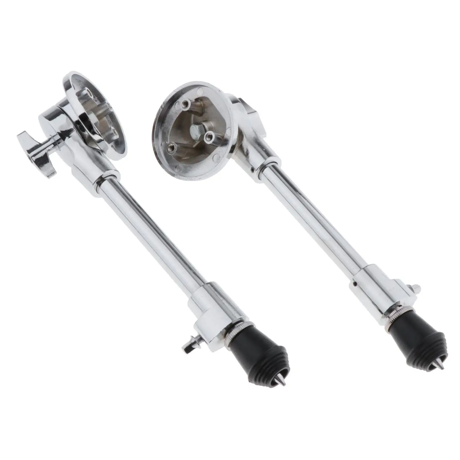 1 Pair Bass Drum Legs Bass Drum Aluminum Metal Anti-Rust Stable Bass Drum Leg Stands for Drum Universal Parts