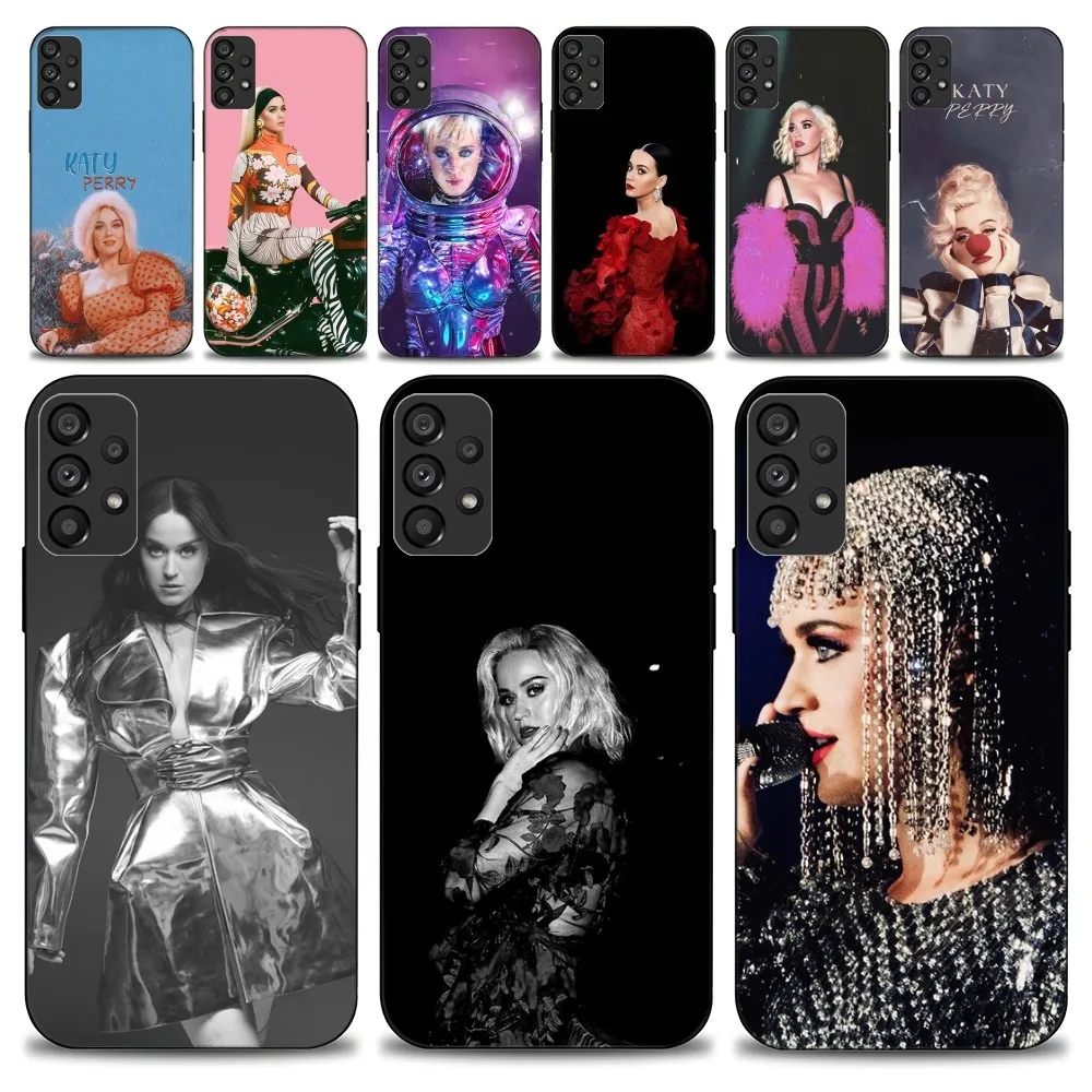 

Singer K-Katys P-Perry Phone Case For Samsung Galaxy S22 S23 Ultra S21 S20 FE Plus Note 20 Soft Cover