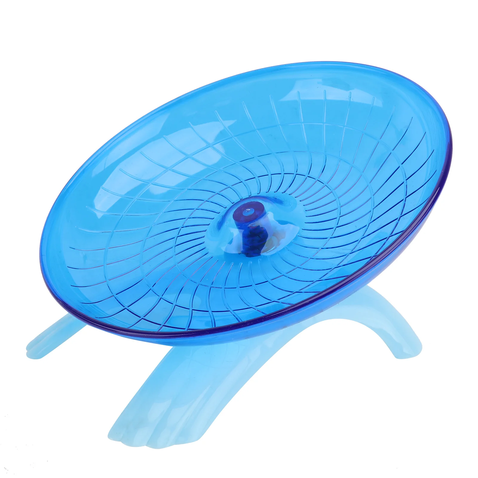 

Non Run Disc Pet Exercise Wheel Gold and Silver Wire Tape Small Animals Puppy Toys